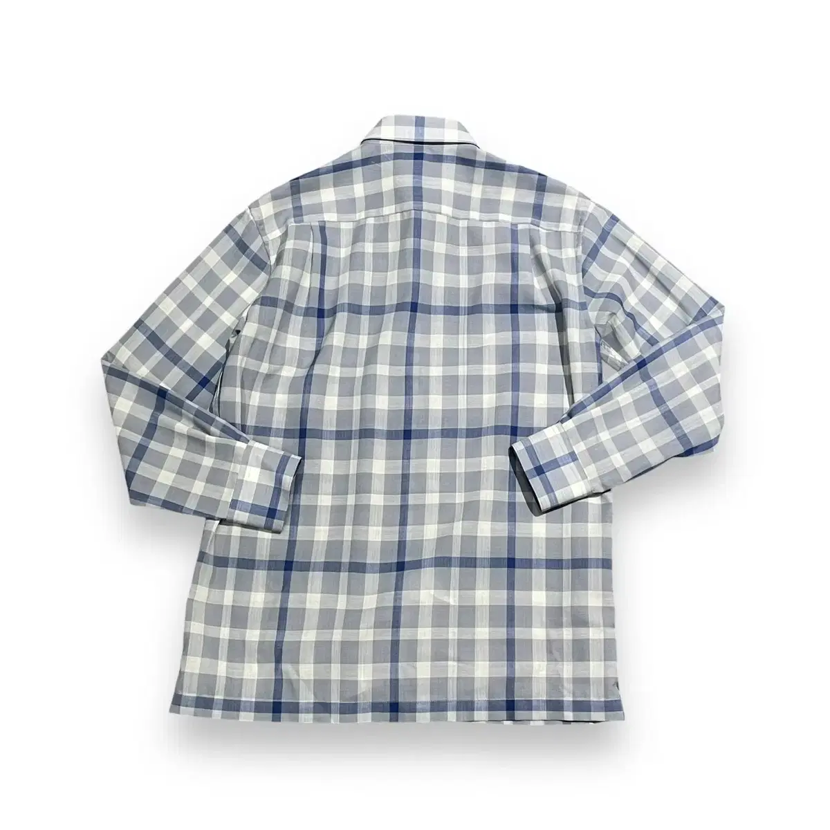 Wanwon Shop Dax Embroidered Goose Check Shirt