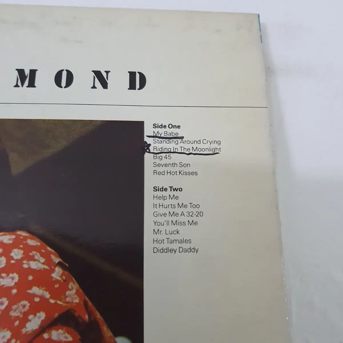 존하몬드 JOHN HAMOND  LP  1991