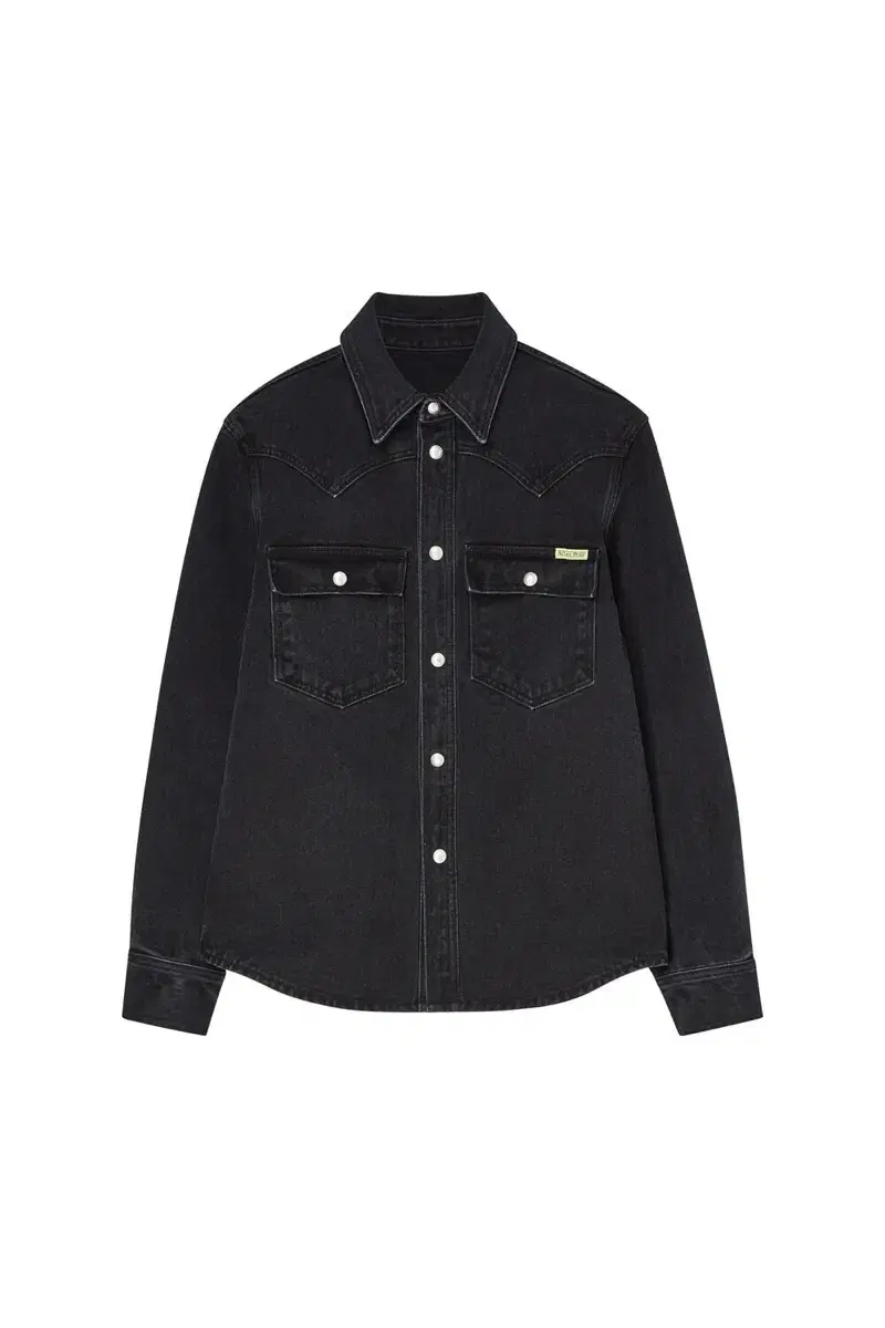 Afterpray Cruiser Denim Washed Shirt Jacket Black M