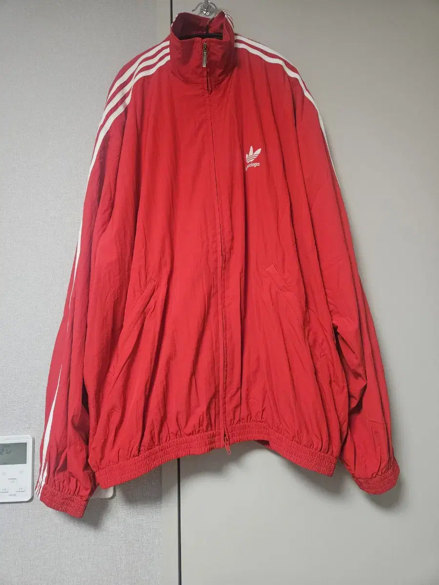 Balenciaga x Adidas Tracksuit Jacket Red size 4 for sale