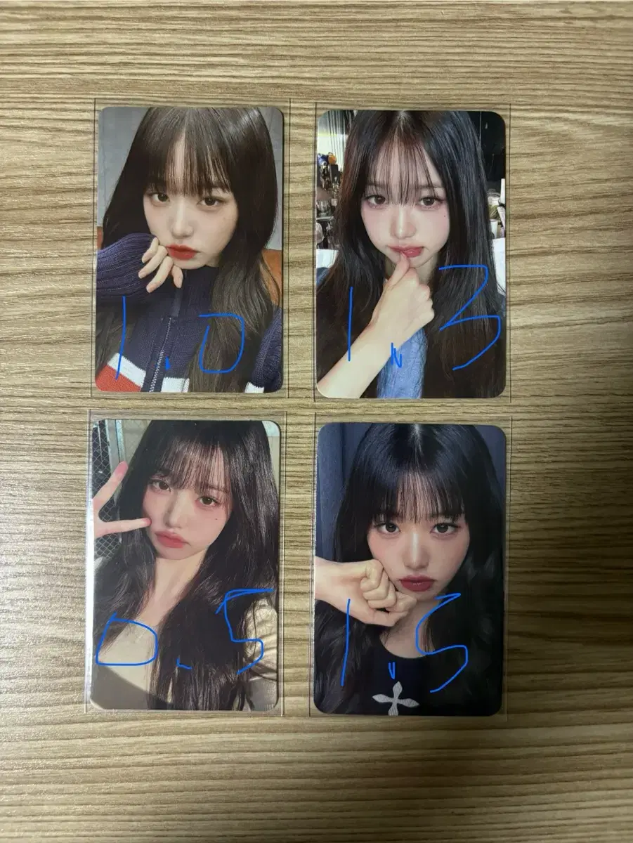 ive jang wonyoung mein photocard