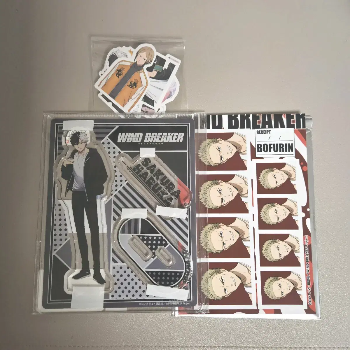 Distribution]Winbre sakura Haruka Sabok acrylic Kyungsa sticker bulk Sell