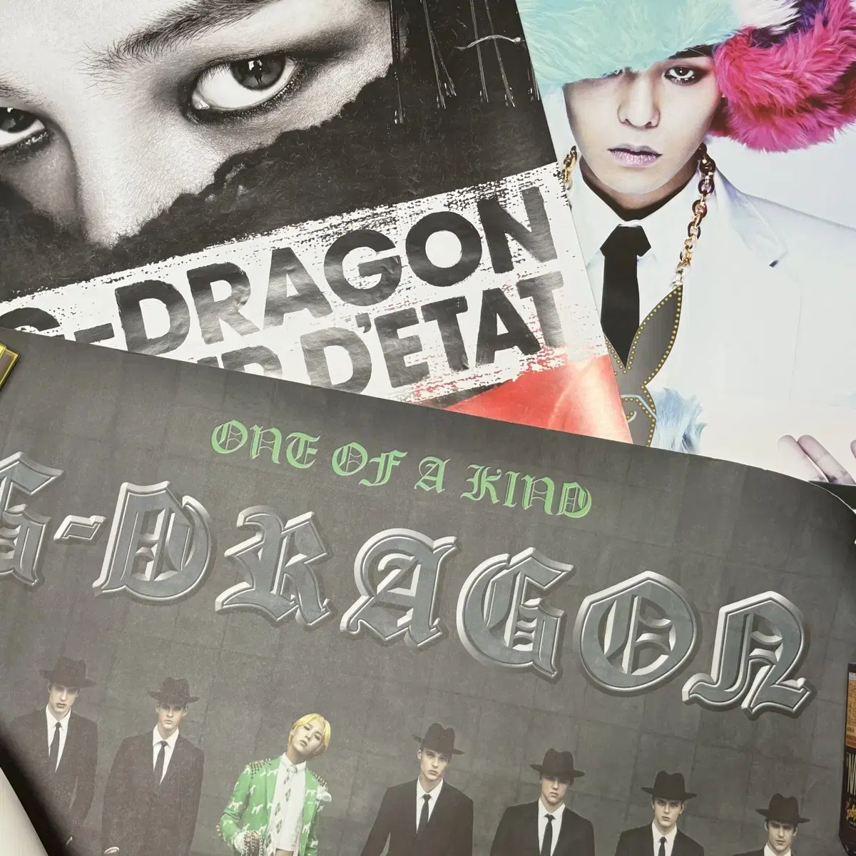 G-Dragon G-Dragon album poster BIGBANG Kwon Ji Yong album Goods Bromide