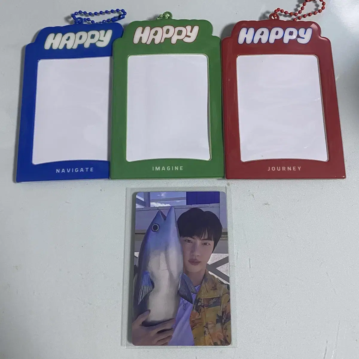 [free shipping] bangtan jin bts jin HAPPY weverse pre-order benefit photocard