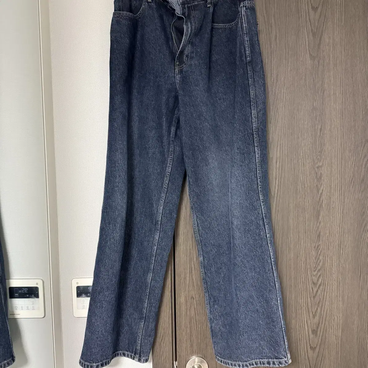 Solid Homme 24FW Navy Wide Denim Size 32