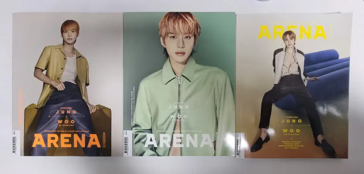 Arena Homme Plus NCT 127 jungwoo Cover Magazine Photo Shoot