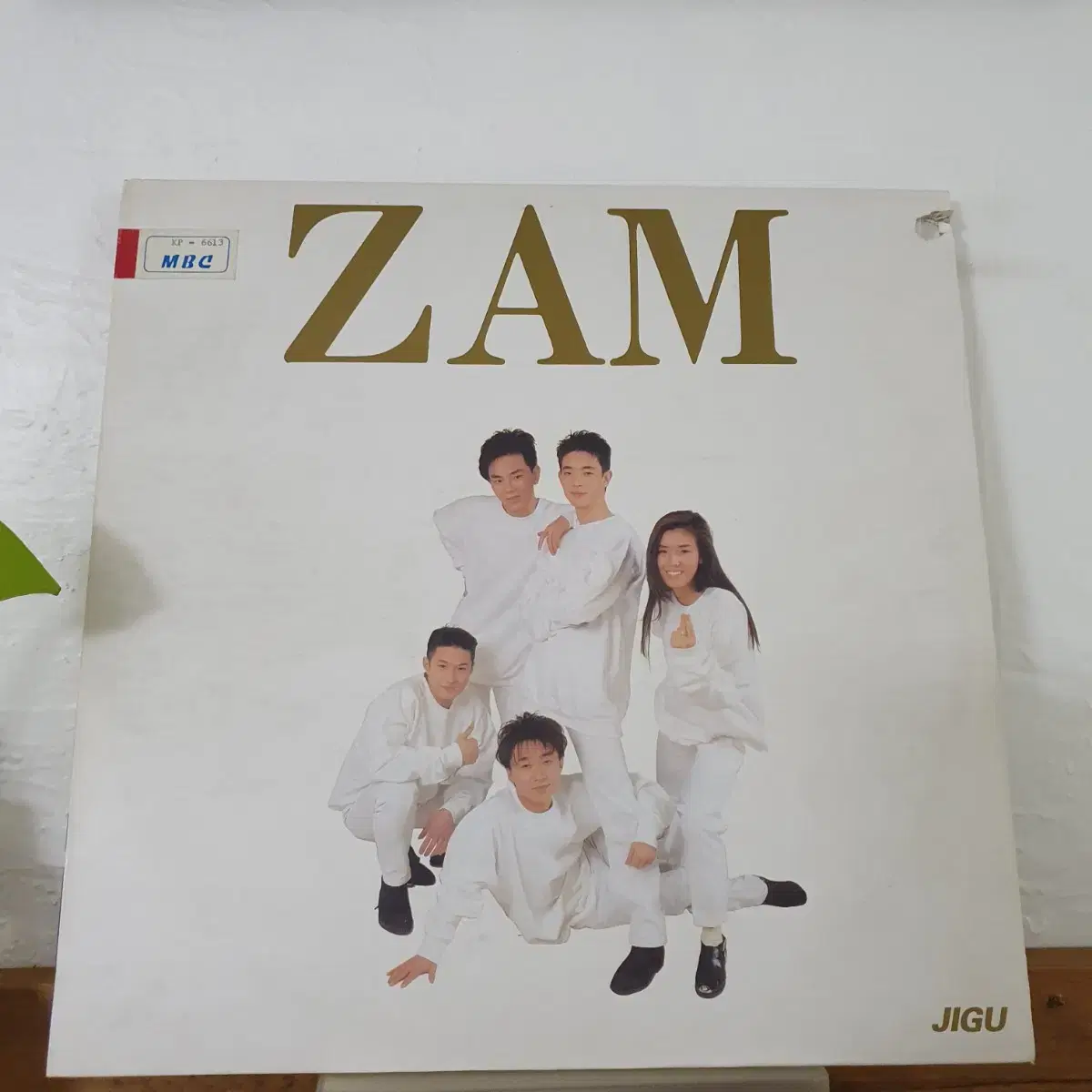 잼 ZAM  LP  1집.2집   2장일괄