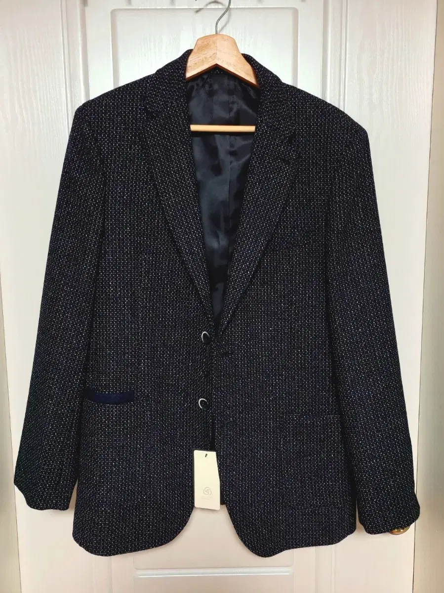 [Andrew Mark] Winter Combi Blazer Jacket Navy