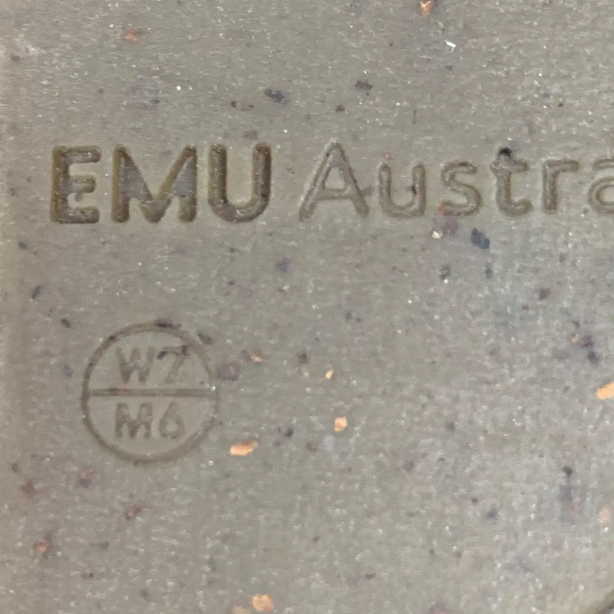 EMU Australia 퍼 단화 털 플랫슈즈