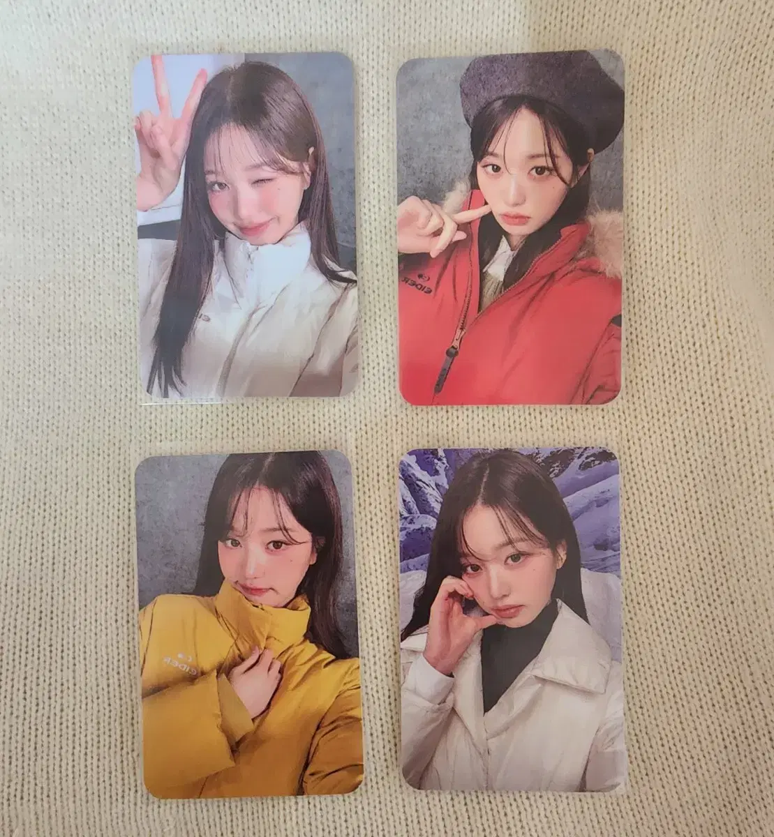 Bulk) Eider jang wonyoung Collab photocard Sell 