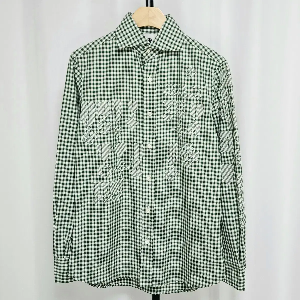 Embossed Check Shirt (Imported)