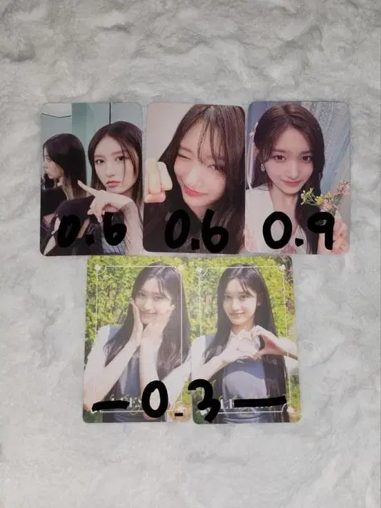 ive leeseo,gaeul poka photocard sells! 귀도리거울