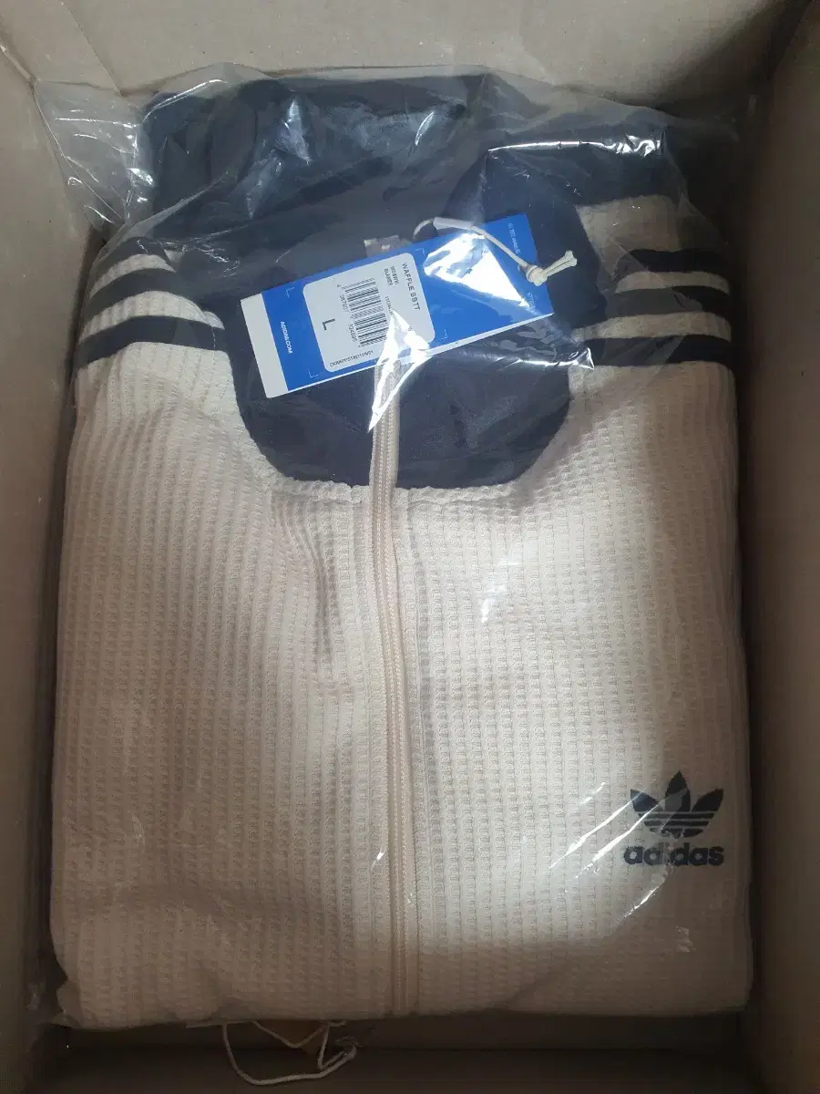 adidas Waffle Jersey Beckenbauer Tracktop Wonder White L