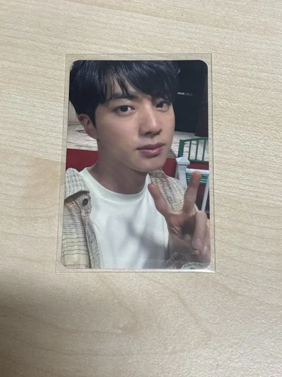 Bangtan Seokjin Japan Trade Vahn Photocard