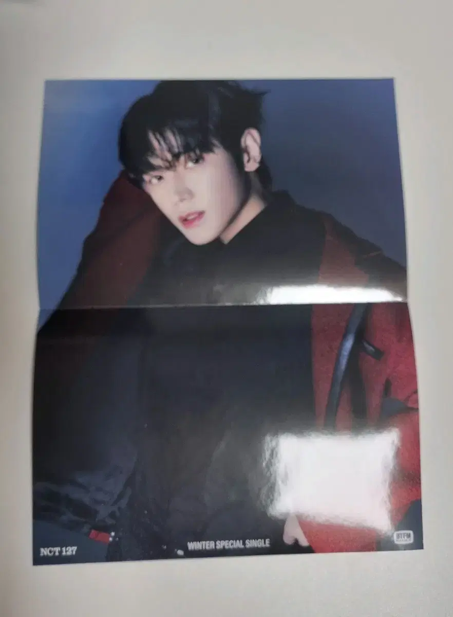 nct 127 taeyong photocard+poster be there for me bidarepomi