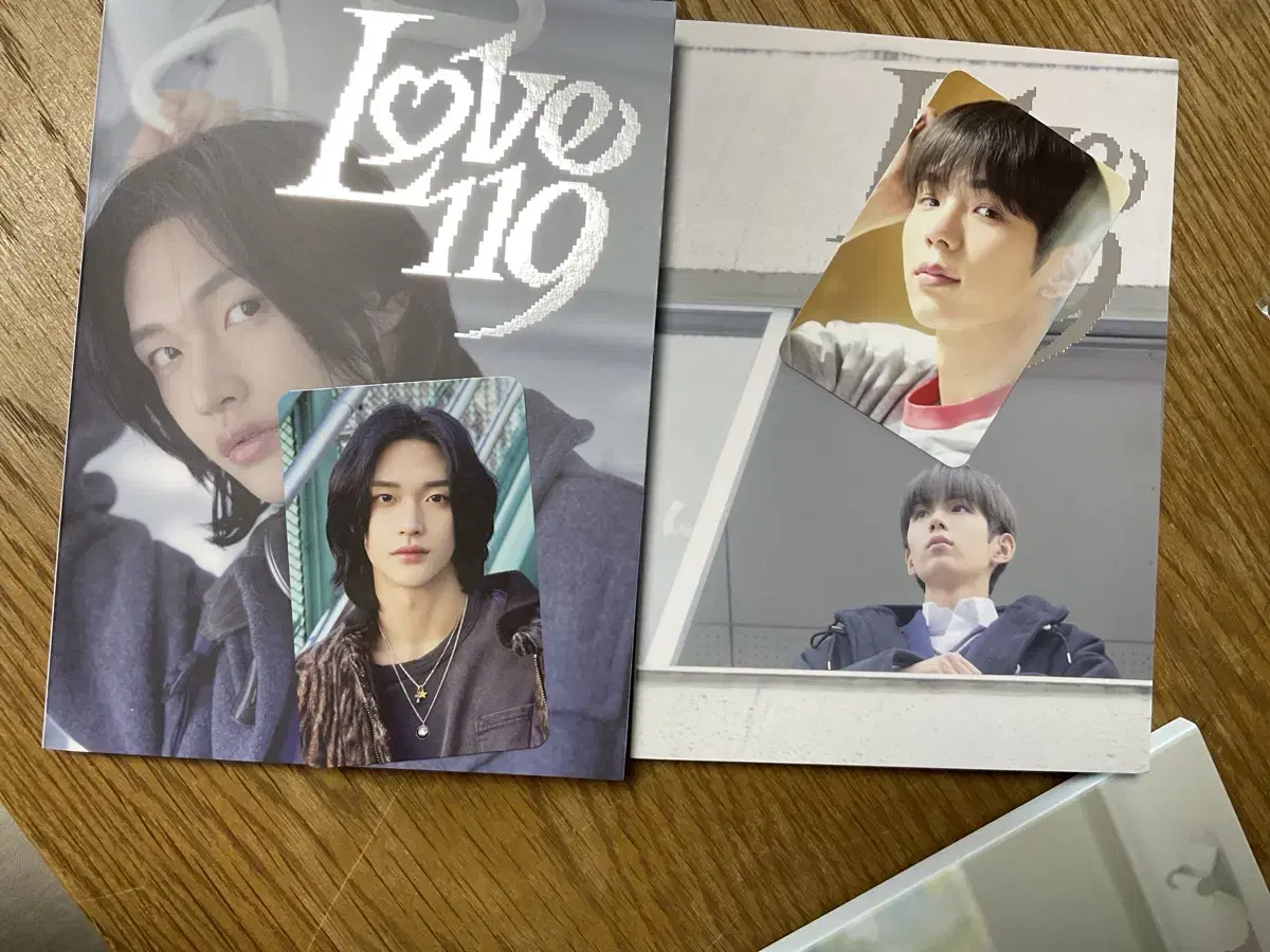 Sungchan Wonbin LOVE119 merchandise (including photocards!)