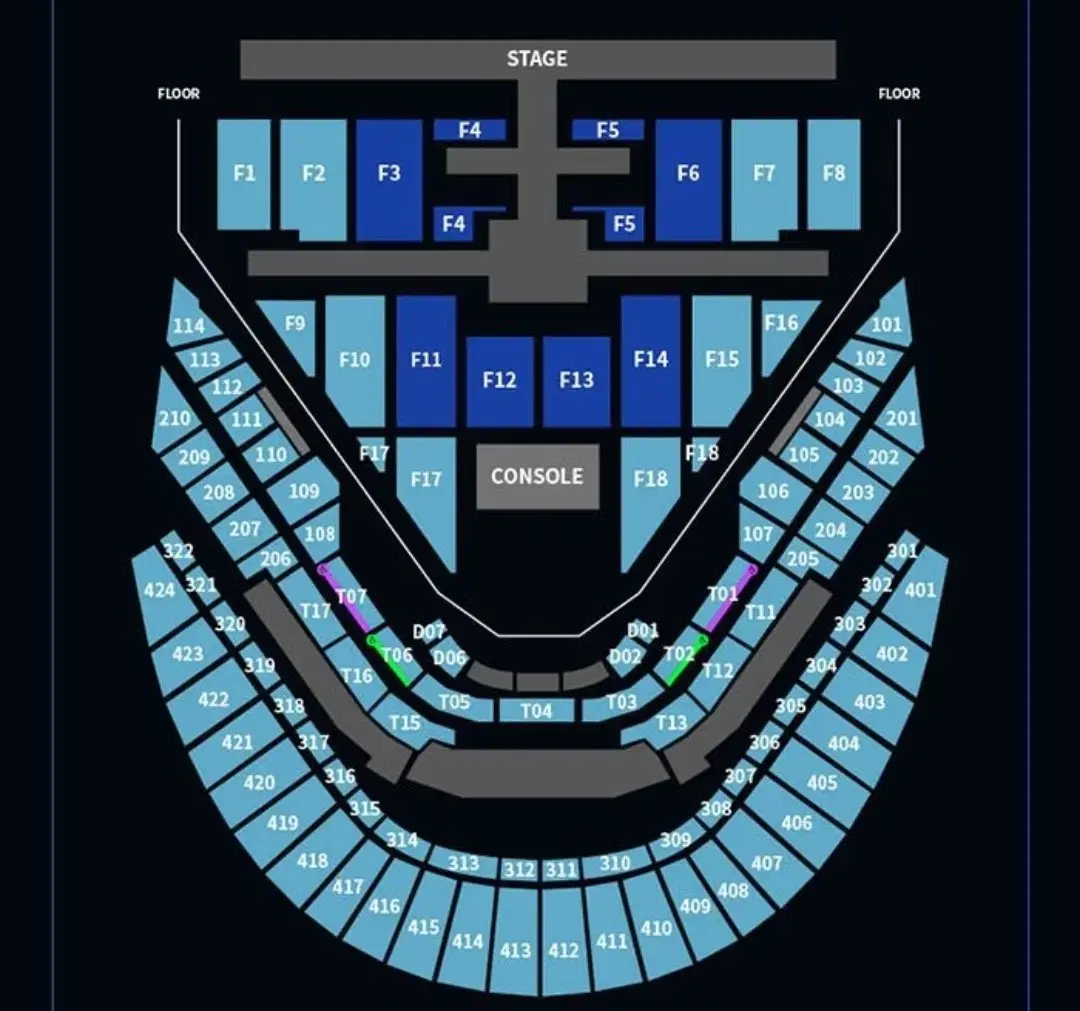 NCT 127 엔시티 콘서트 첫콘 막콘 VIP 1층 테이블석 양도