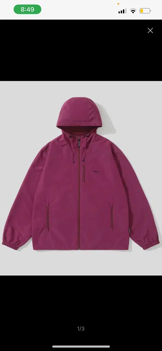 Yes IC Windbreak Violet