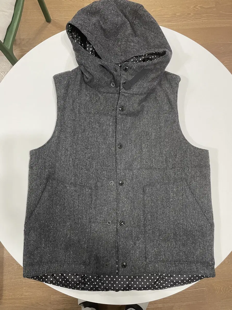 Engineeredgarments Hoodie Vest Wool PrimaLoft Size M