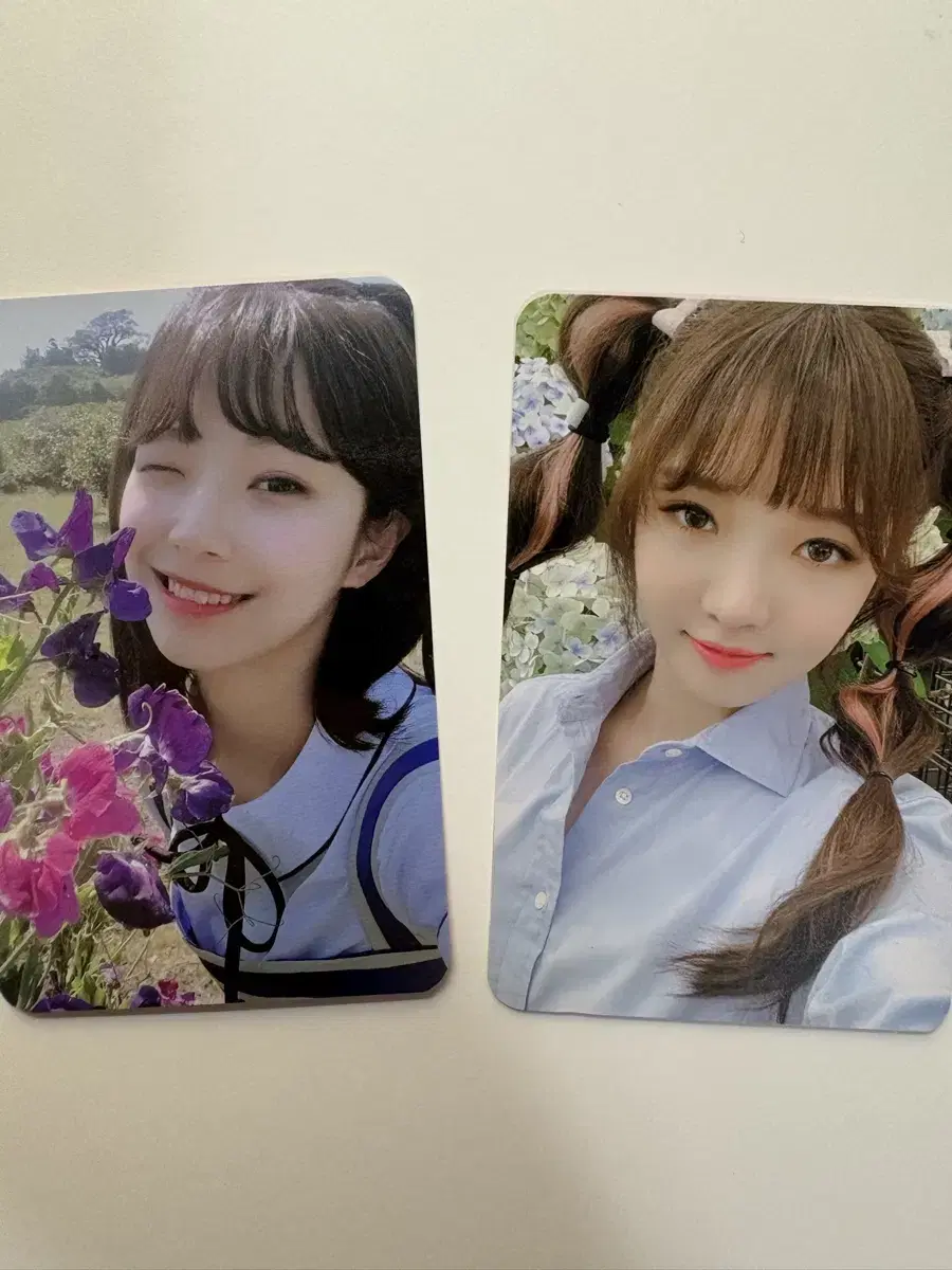 fromis 9 jisun jiheon 두근두근 album photocard wts