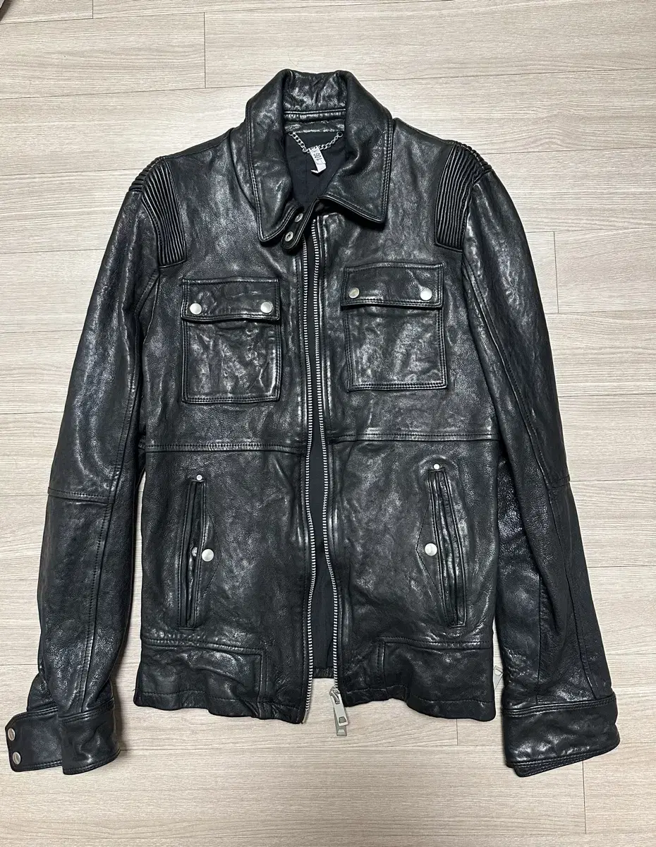 Original Black Sheepskin Jacket