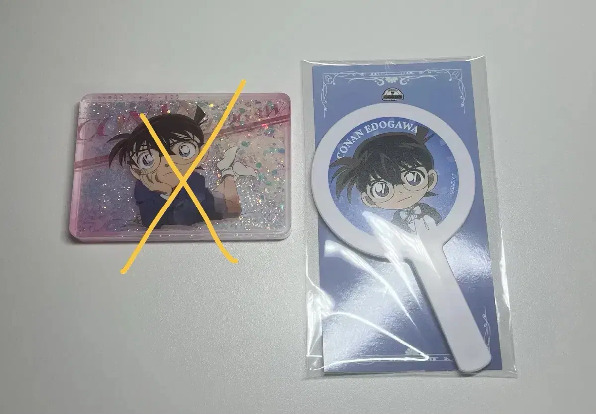 Detective Conan Yusakorota / pop up Hand Mirror