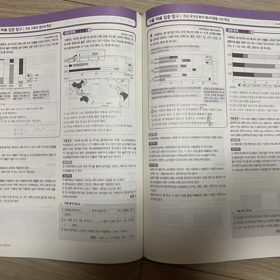 2025학년도 수능특강 세계지리 연구용