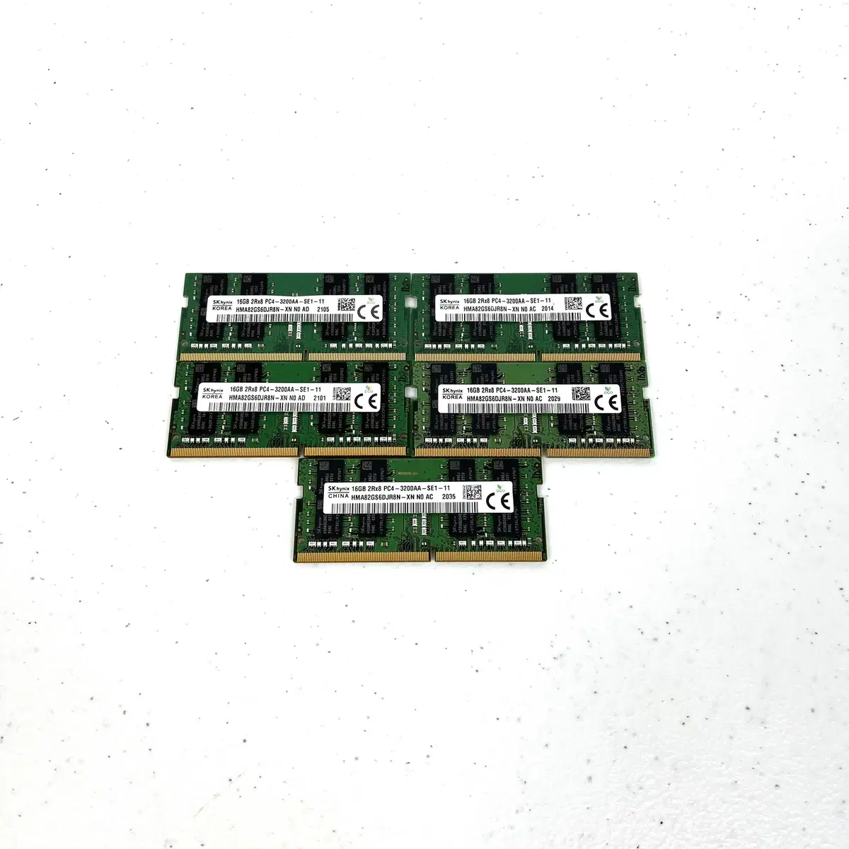 DDR4 16G 노트북 메모리 외산 수량 보유 마이크론 킹스톤