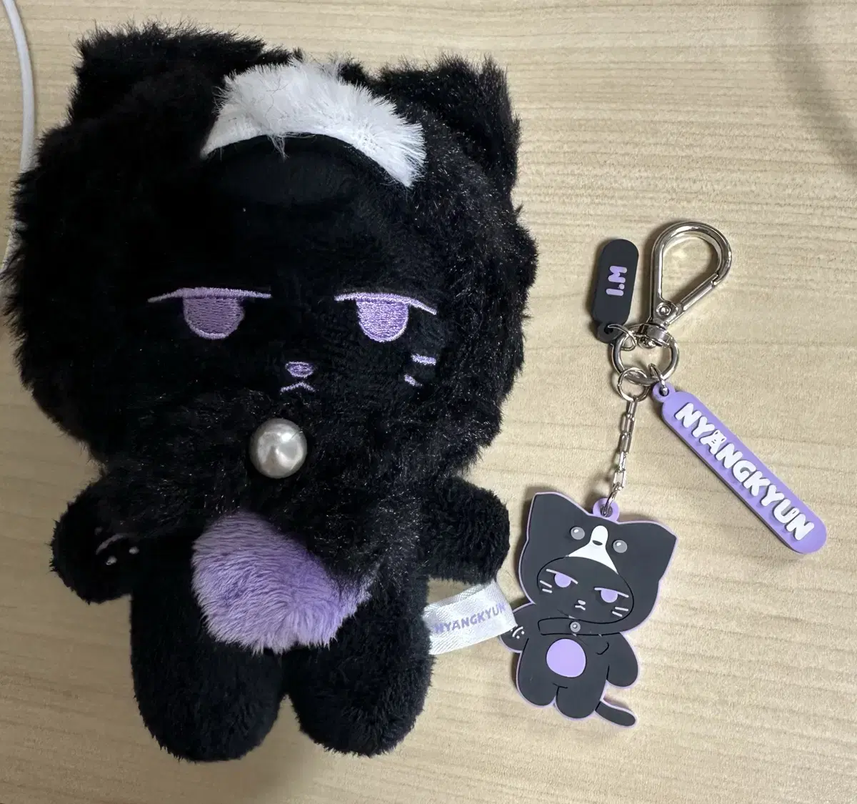 Monsta X doll, keyring (Nyangyun)