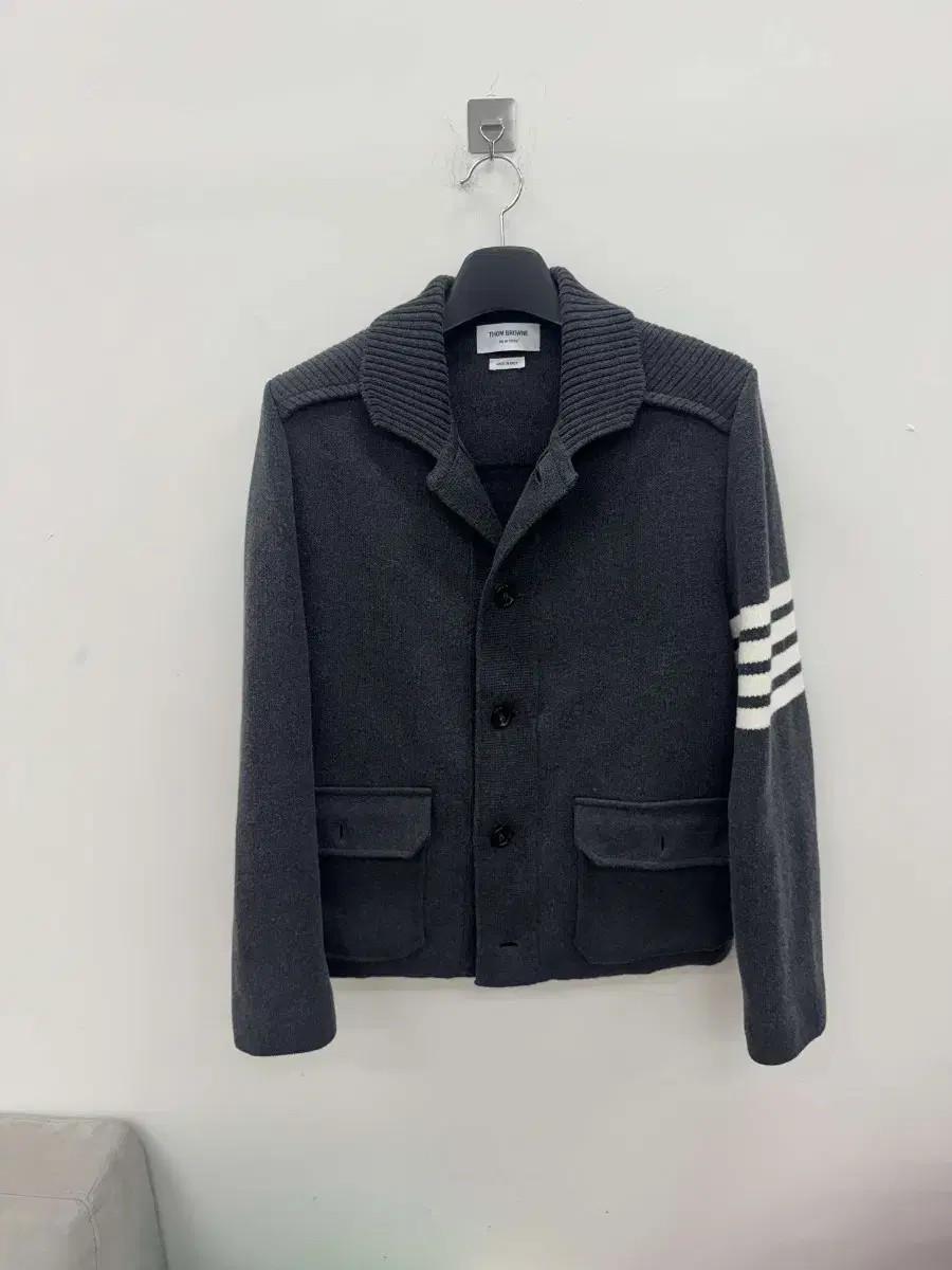 Department store version Thom Browne cashmere jacket size 2 100-105 true to size