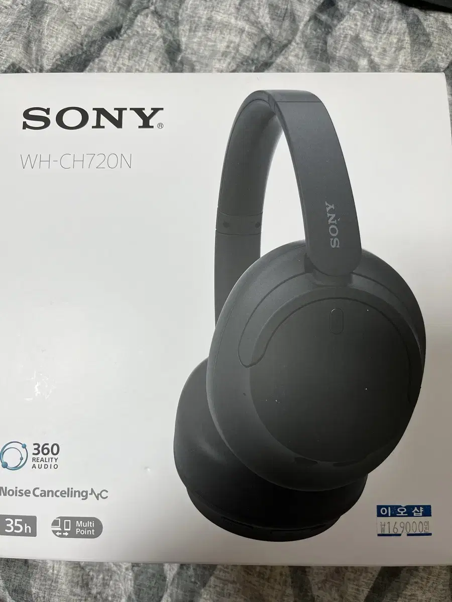 Sony 소니 헤드셋 wh-ch720n