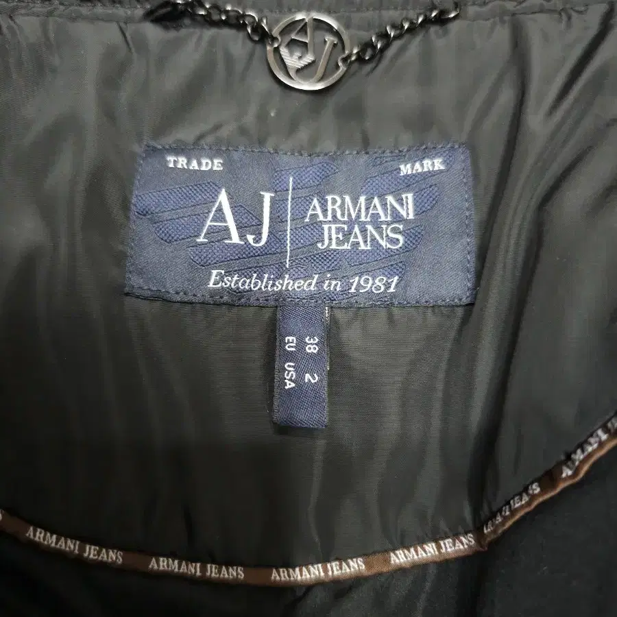 ARMANI JEANS 알마니 덕다운패딩