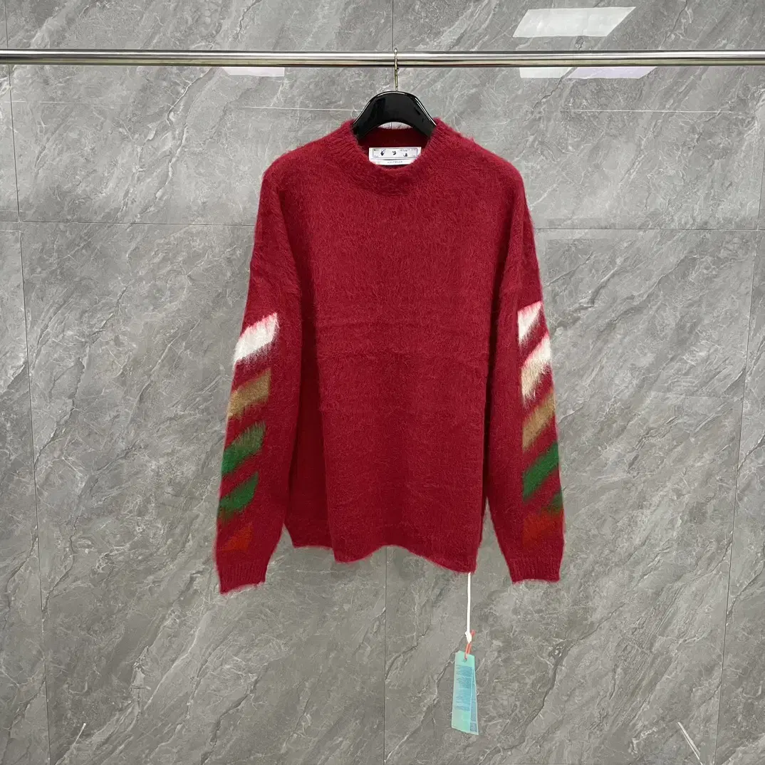 Thom Browne Men's gaeul Winter Red Knit Sweater