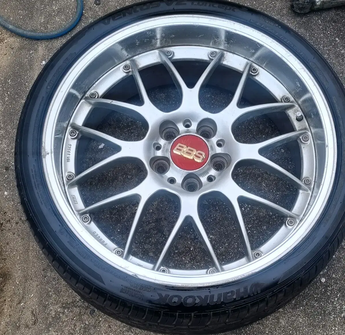 bbs rs gt 19 정품 휠 레드캡