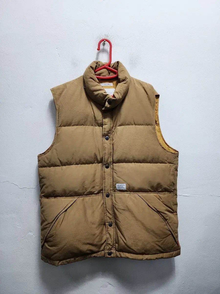 WTAPS Double-Tap Brown Padded Vest