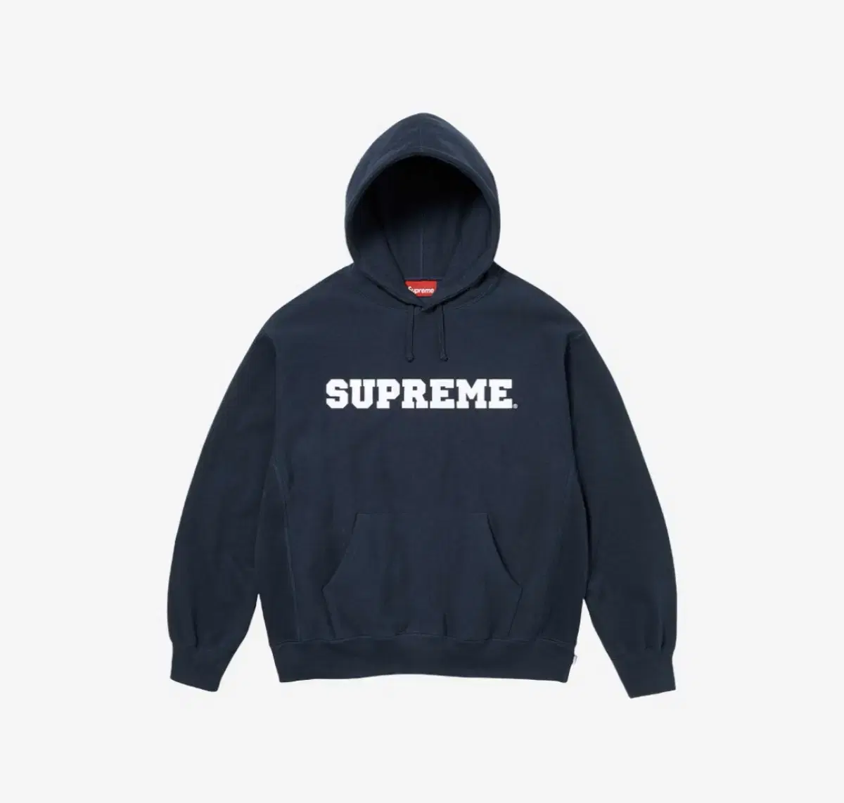 [L]Supreme College Eight Hooded Navy