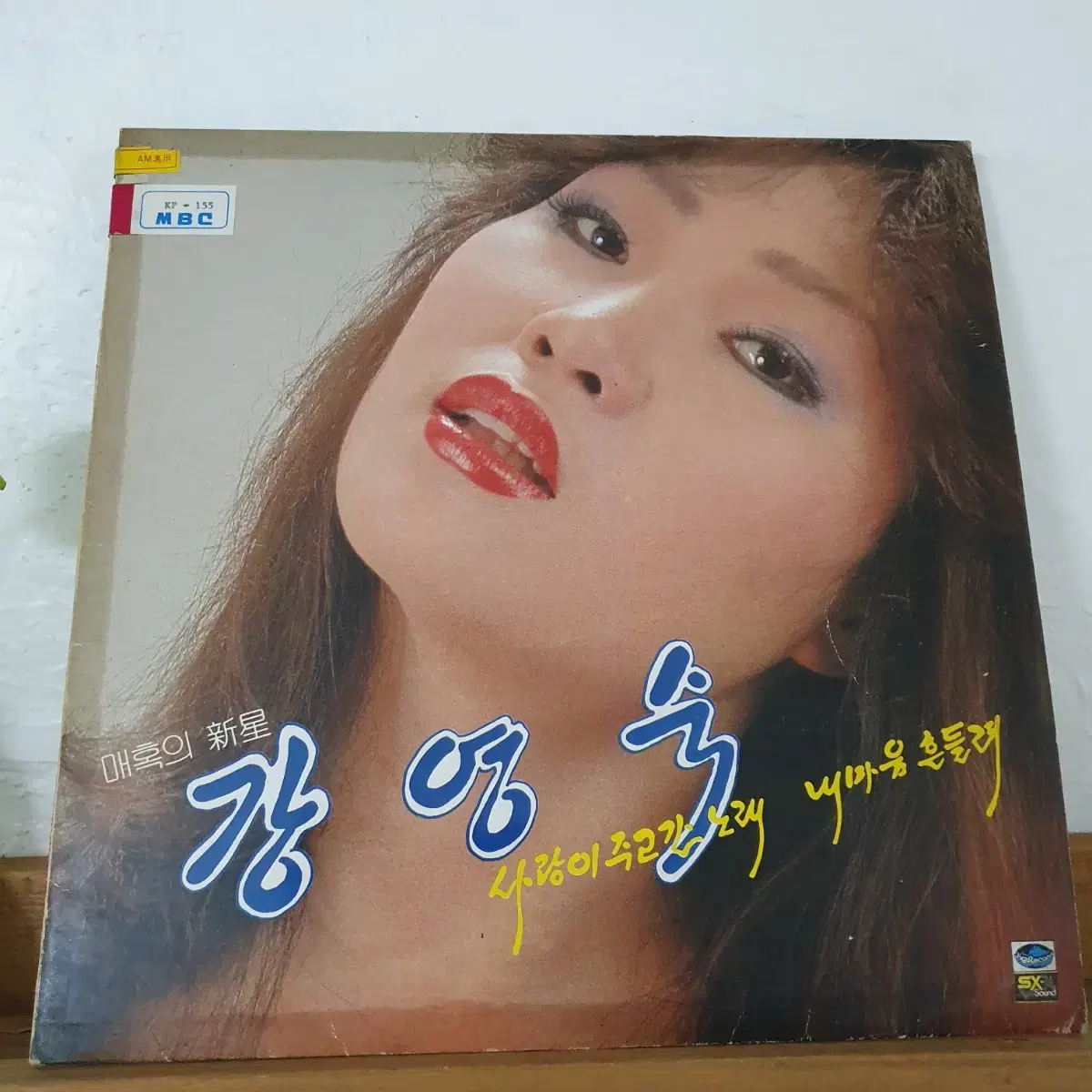 강영숙 LP  1982  백창우작사.작곡집     백색레이블