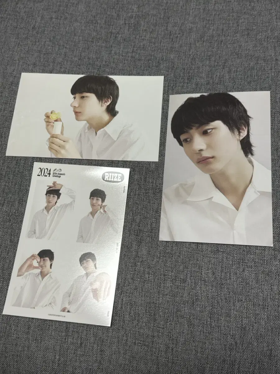 Rize chanyoung Chan Young seasons greetings Necut postcard WTS