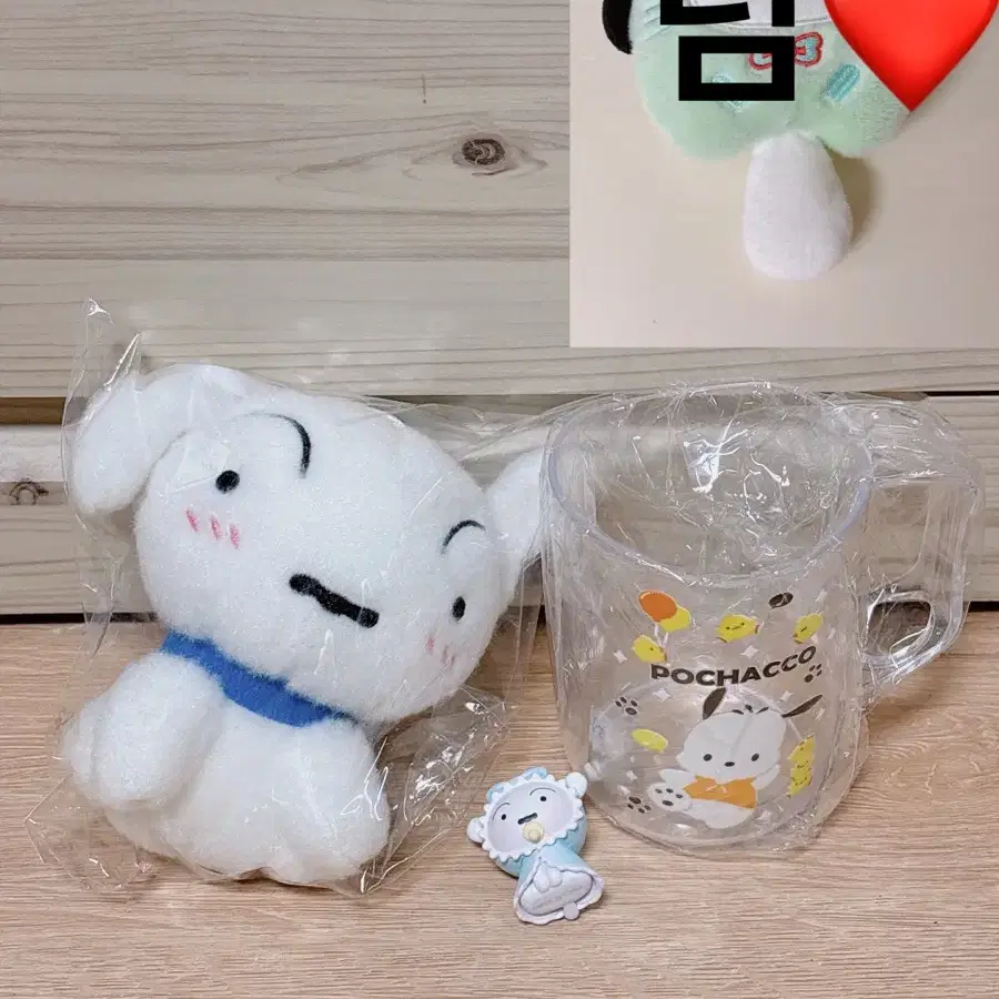 멍뭉이 세트(흰둥이,포차코)