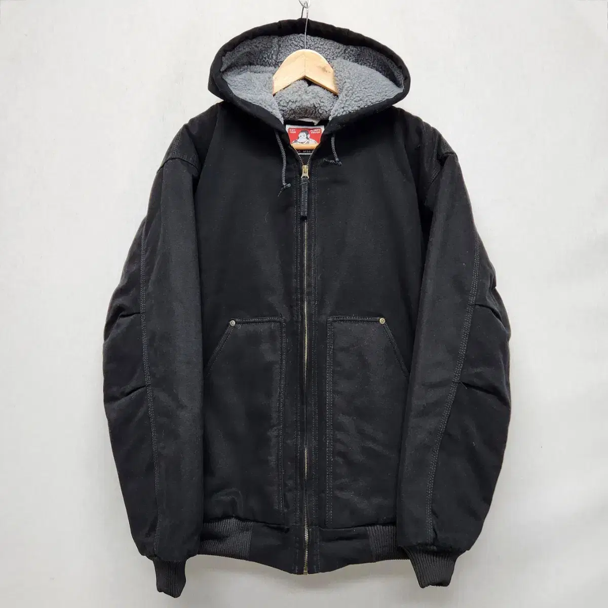 Vans Davis Sherpa Hooded Work Jacket Size Large