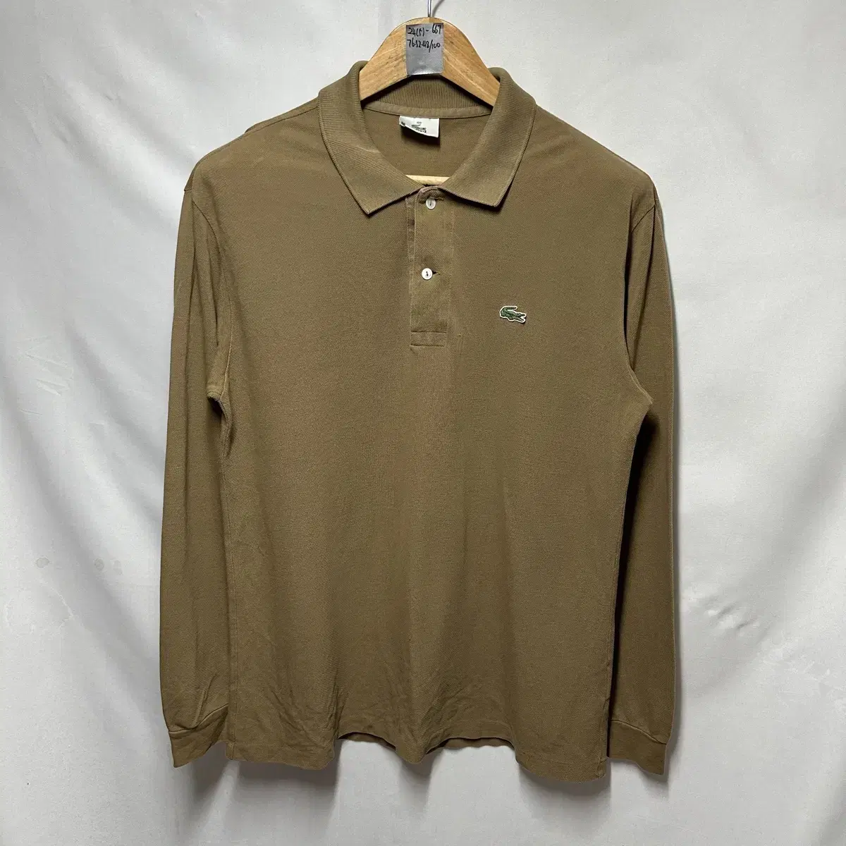 [Authentic/100] Lacoste PKKara beige long sleeve vahn