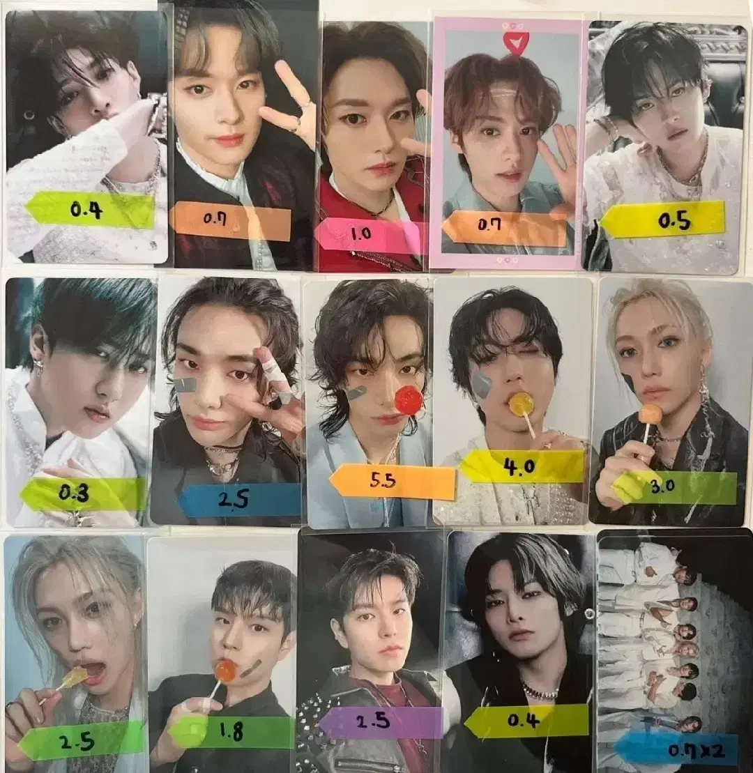 Straykids Japan photocard wts skz Tare, President of Giant Social Pass The Sound