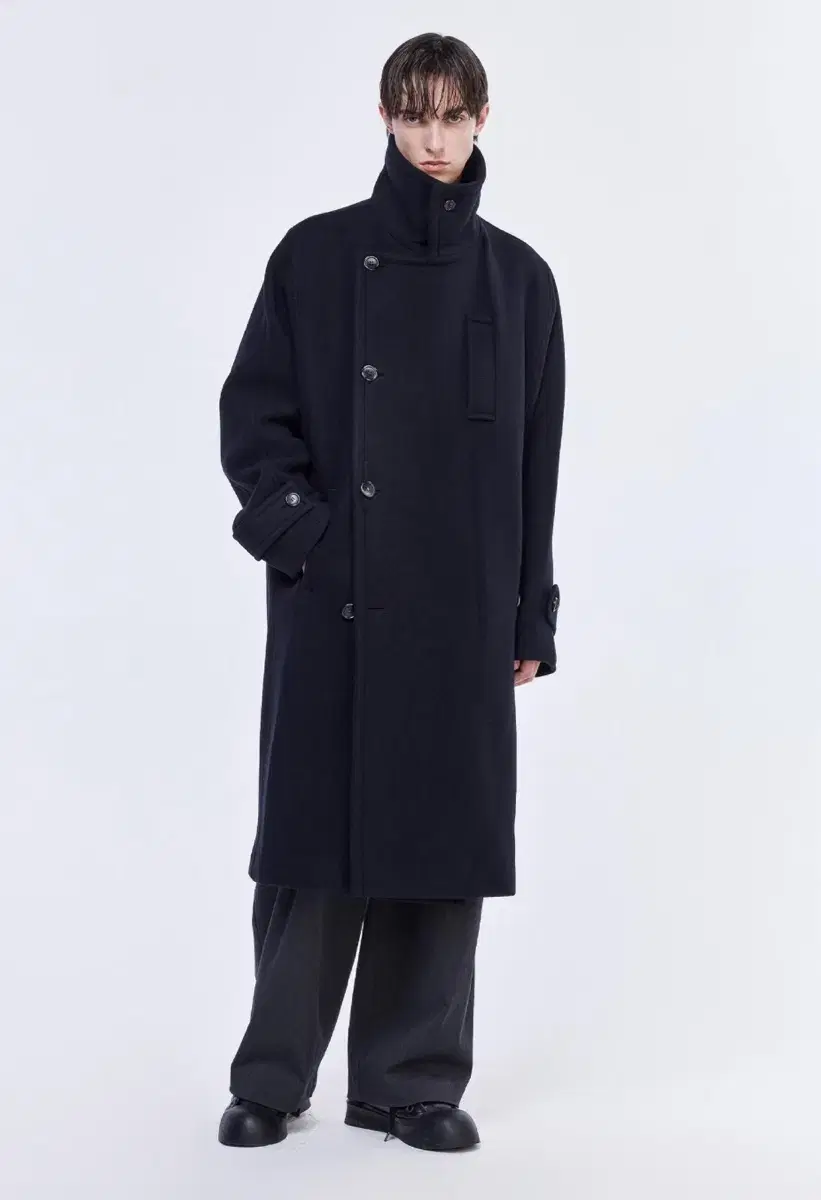 [24FW] Songio High-Neck Dolman Wrap Coat 48