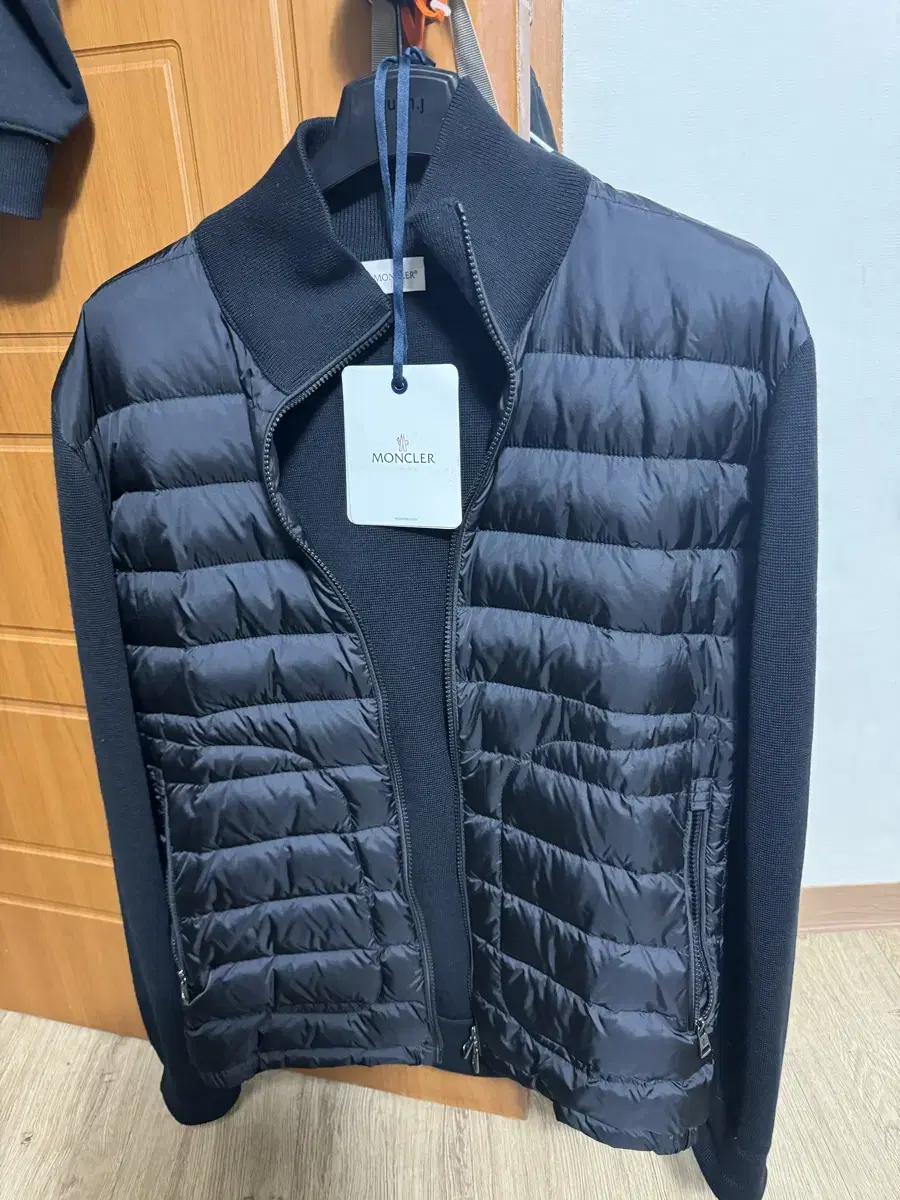 (XL) 23fw Moncler Padded Wool Cardigan for sale