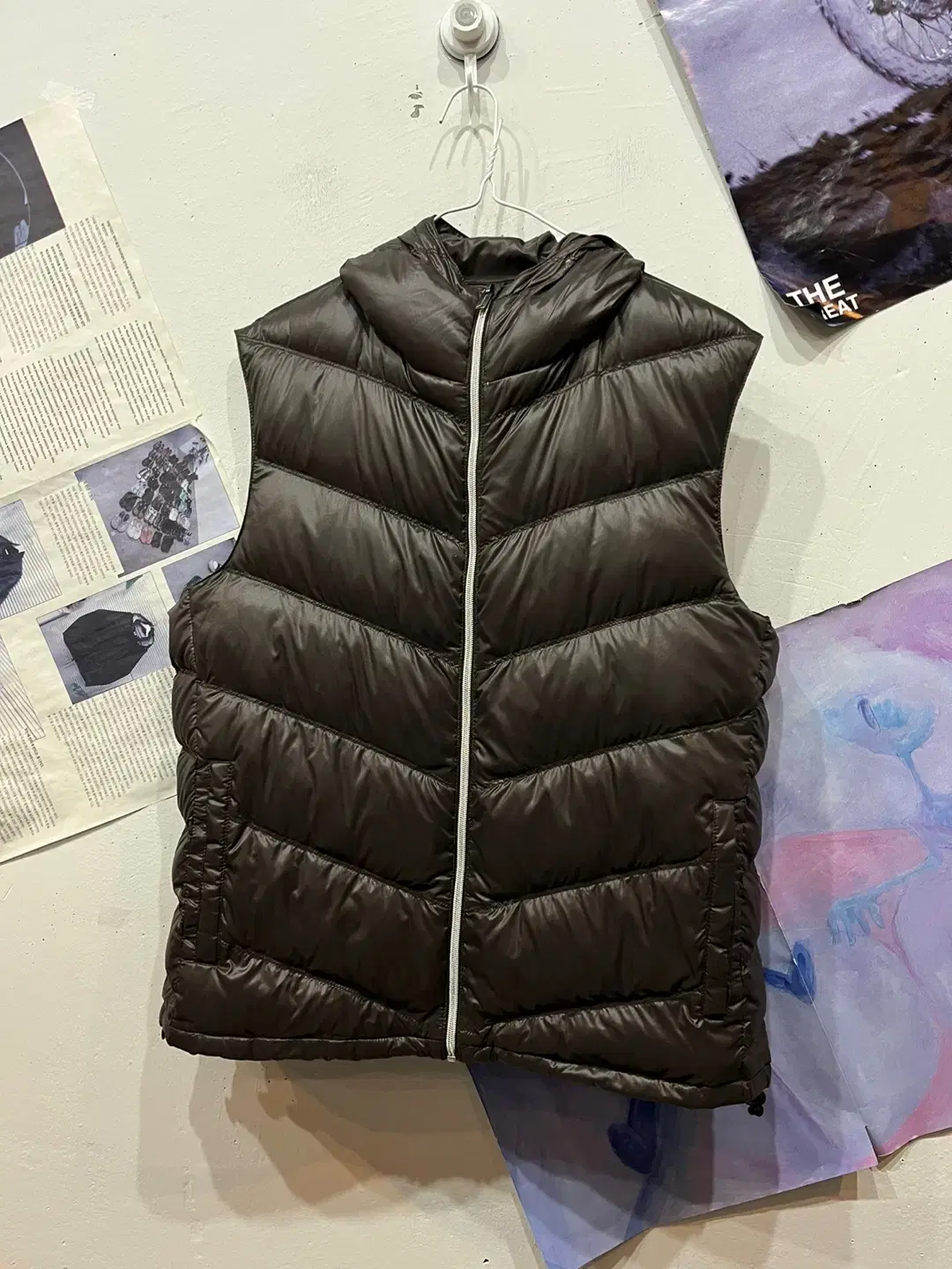 Converse Duck Down Padded Vest L