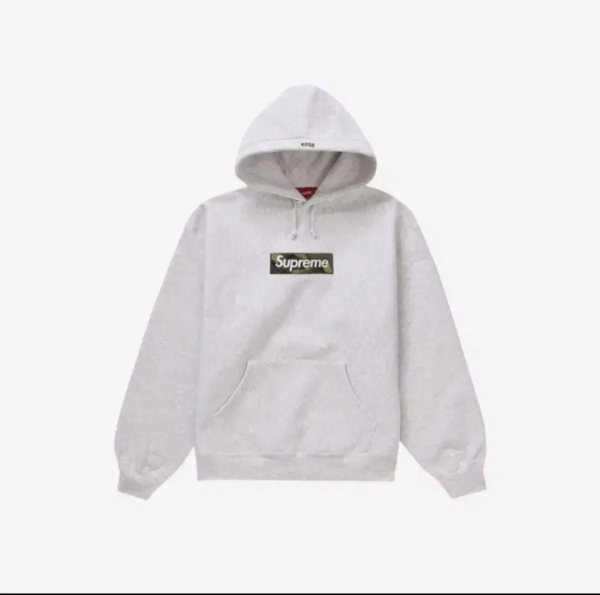 L Supreme Box Logo Hoodie Camo Gray Quick sale