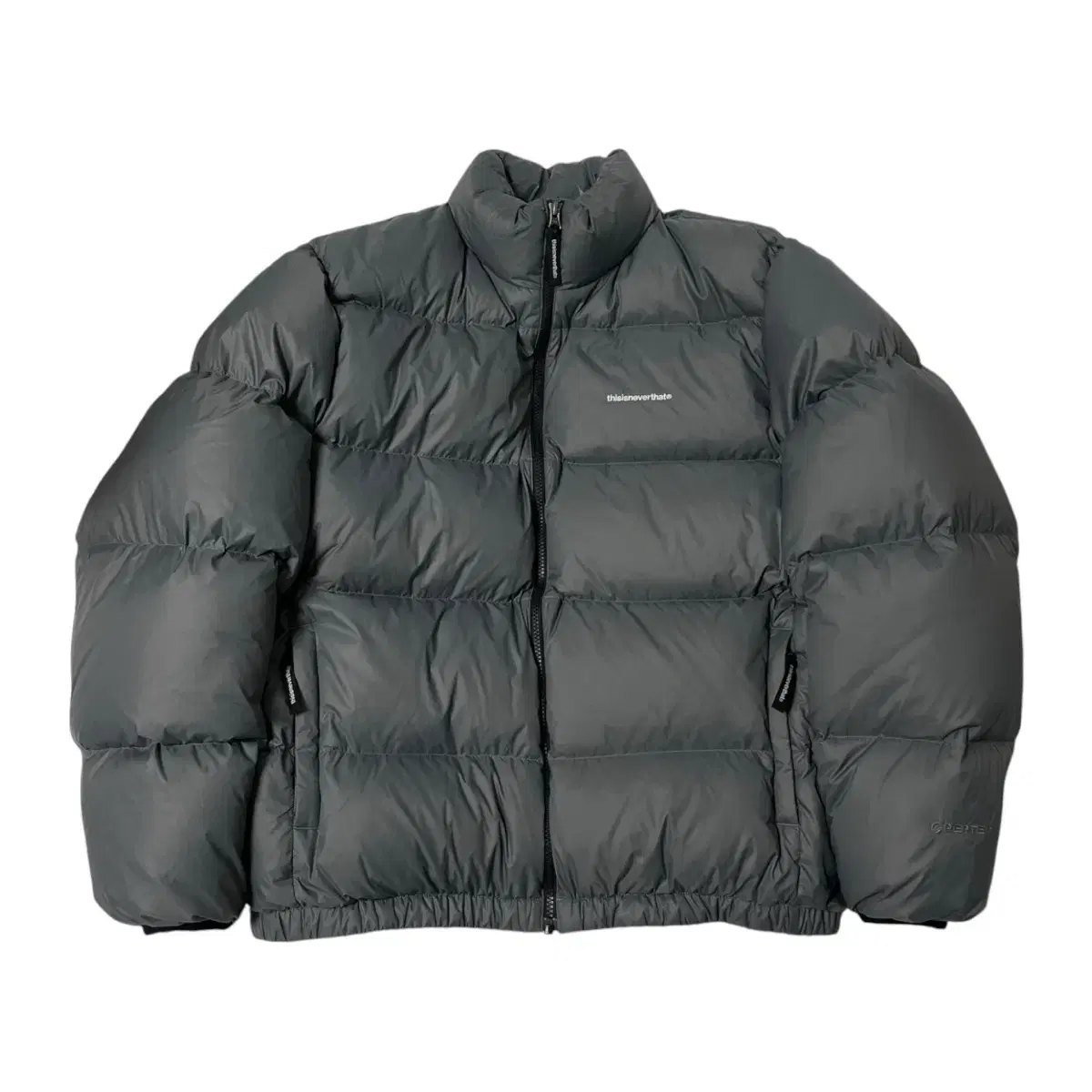 This Is Never That Puffer T Down Short Padded Down Jacket Gray L