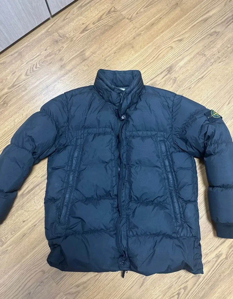 [20FW/XXL]Stone Island Crinkle Wrap Black