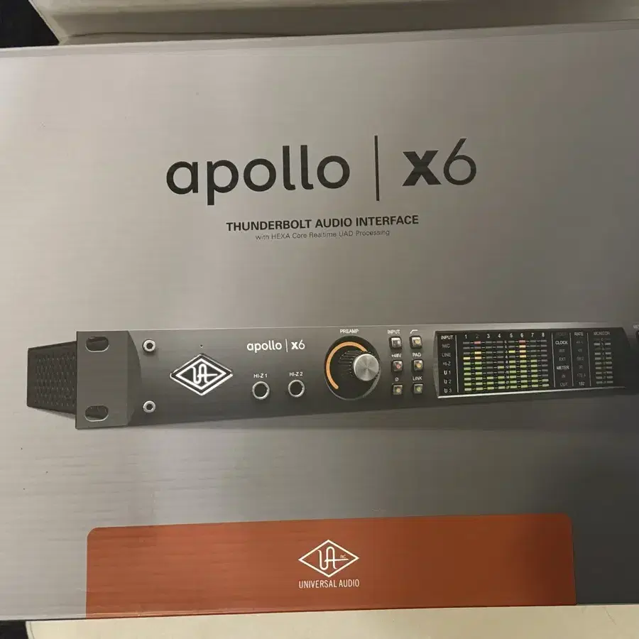 UA Apollo x6 아폴로 x6