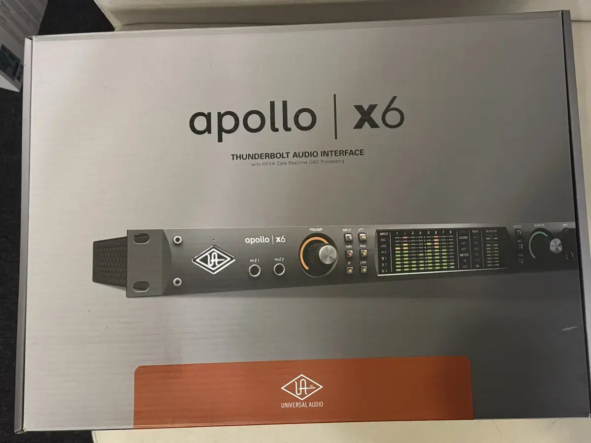 UA Apollo x6 아폴로 x6